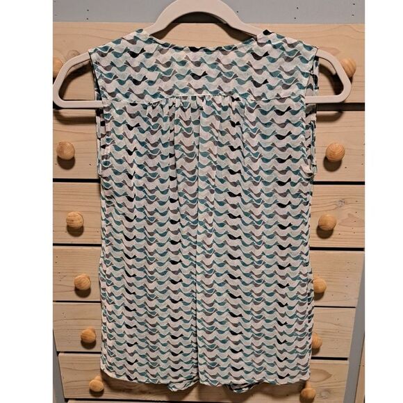 CAbi Sleeveless Wrap Top – Size XS- Boho, Casual, Fun - Picture 2 of 5